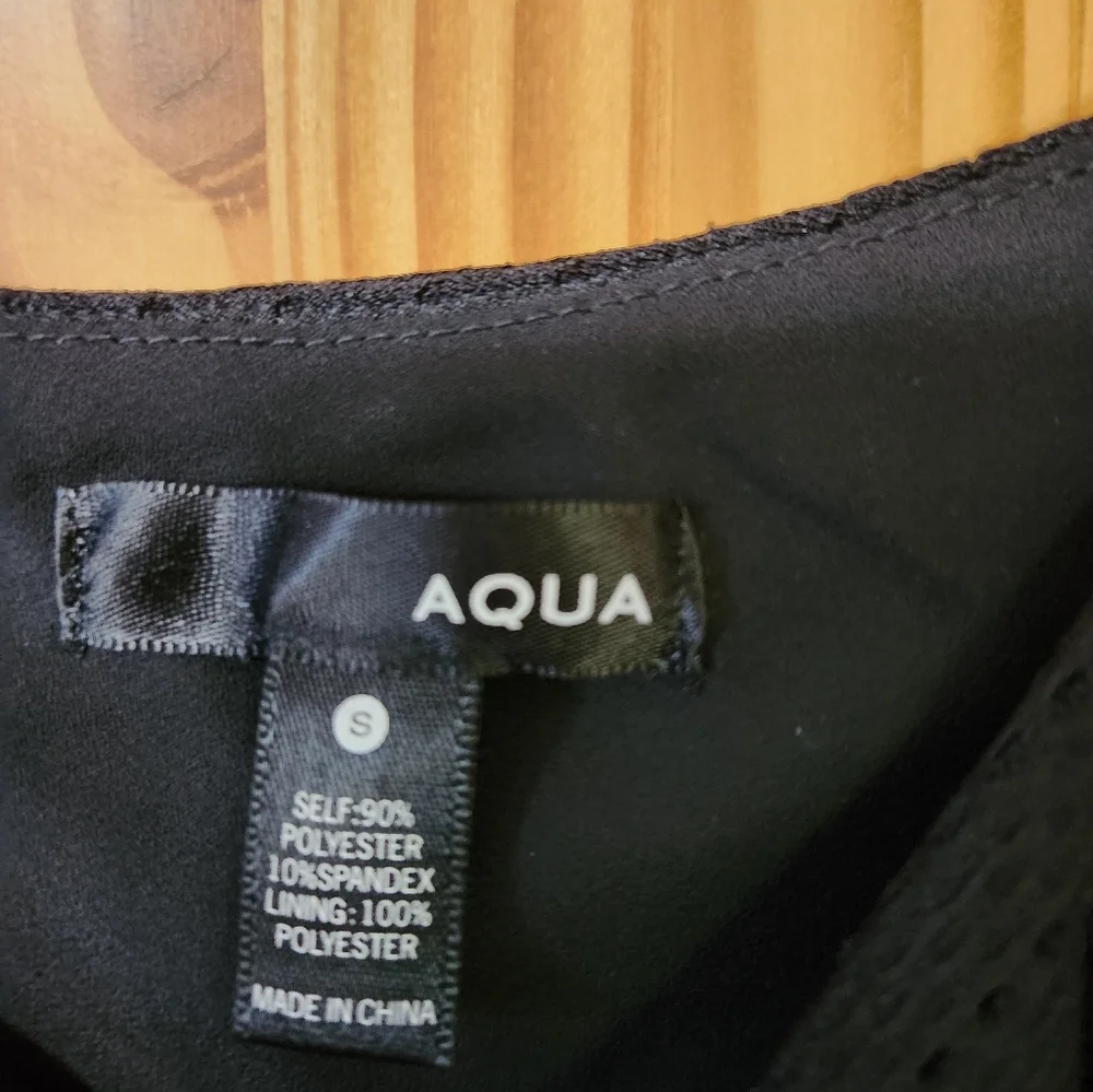 Womens aqua cocktail dress - Picture 3 of 7